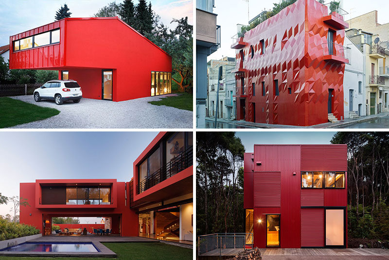 11 Red Houses And Buildings That Aren't Afraid To Make A Statement