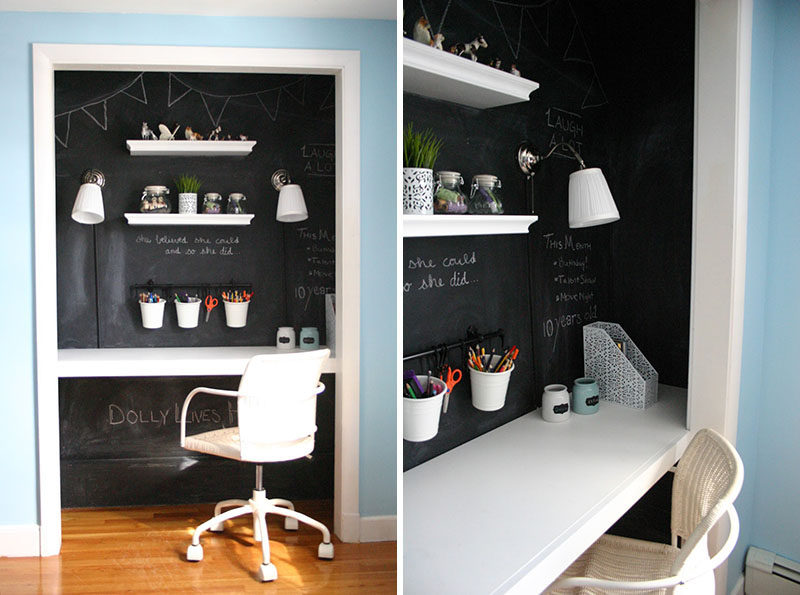 How to Create a Home Office in a Tiny Apartment