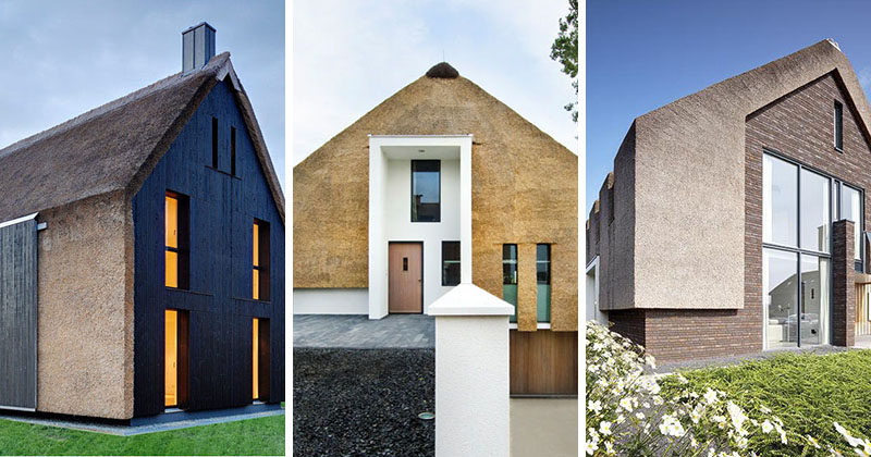 12 Examples Of Modern Houses And Buildings That Have A Thatched Roof