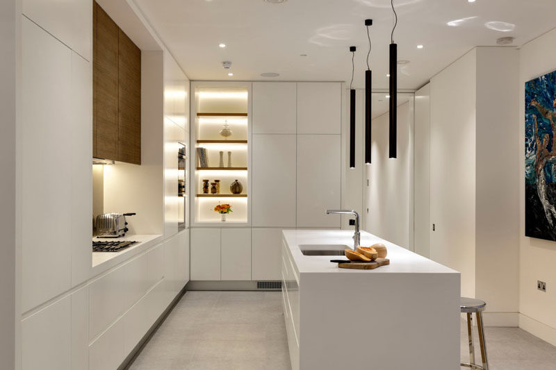 Kitchen Design Idea White Modern and Minimalist Cabinets Kitchen Design Idea White Modern and Minimalist Cabinets