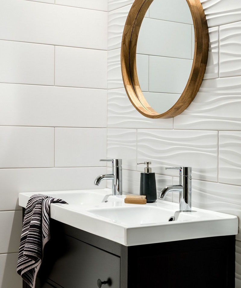 white bathroom floor tiles texture