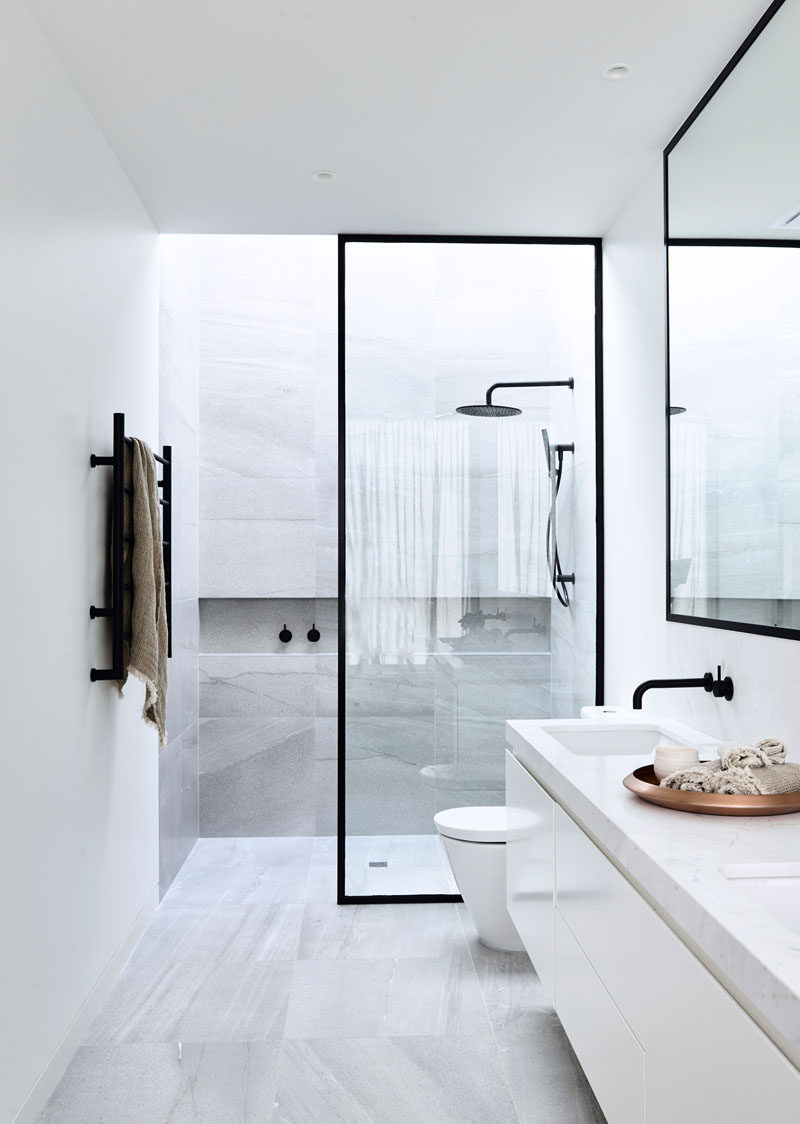  Bathroom  Design  Idea Black Shower  Frames