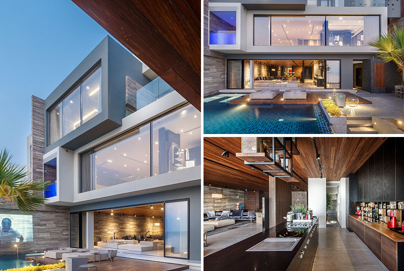 The Design Of This Modern House Placed A Priority On Its Sea Views