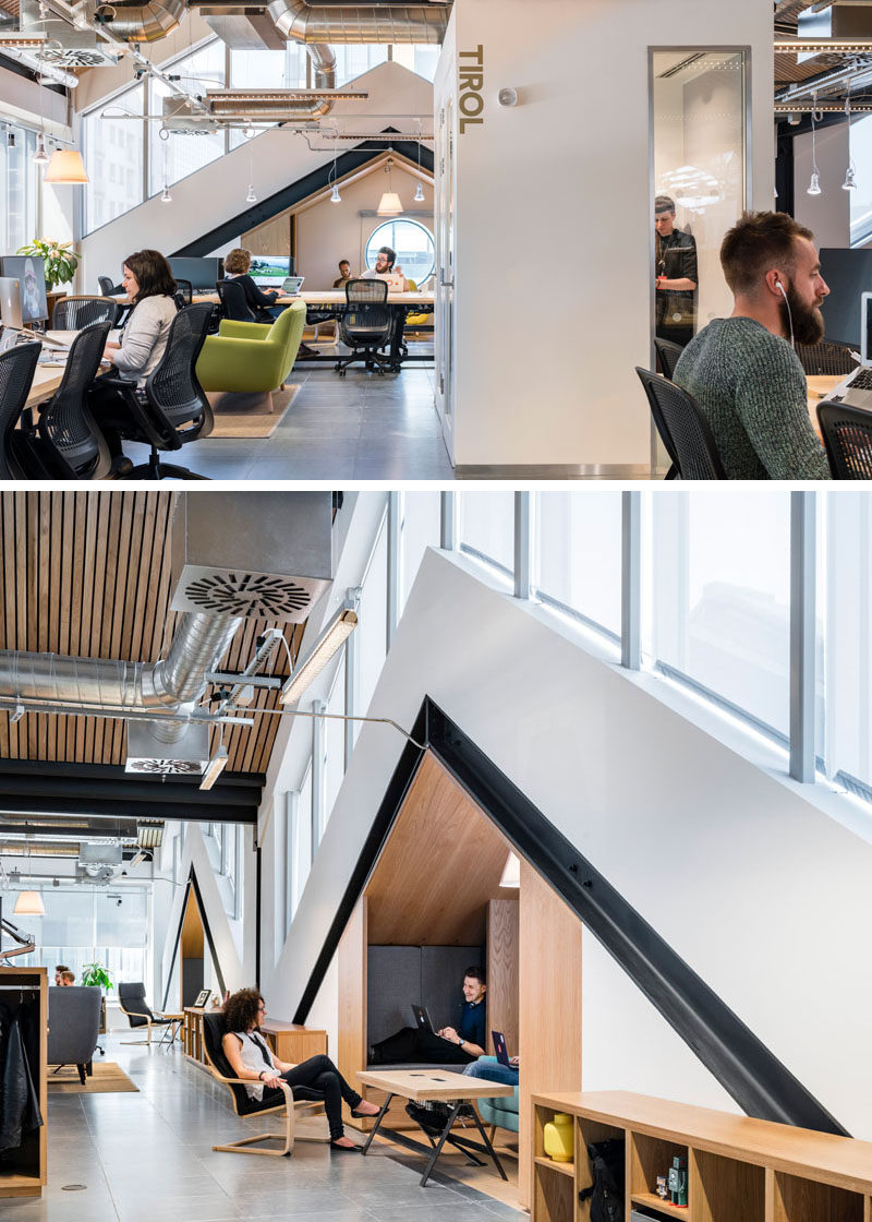30 Pictures Of Airbnb's Spacious Dublin Headquarters