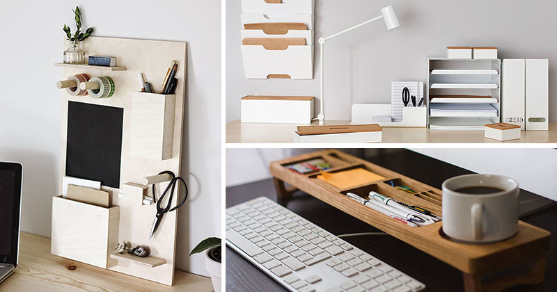 Desk Organization Ideas - 6 Easy Ways You Can Organize Your Desk To Make It More Inviting
