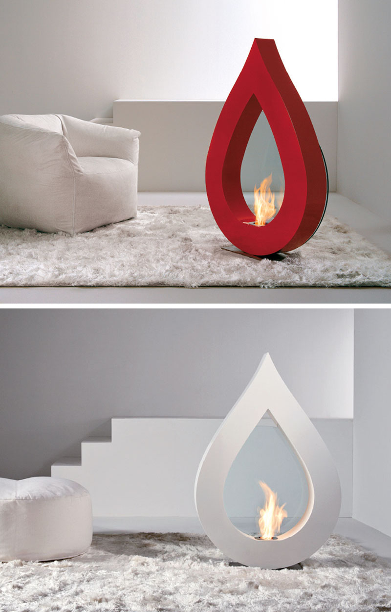 Warm Up Your Life With These 13 Freestanding Fireplace Designs