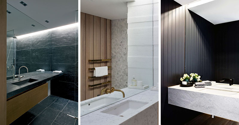 Bathroom Mirror Ideas Fill The Whole Wall - Mirrored Wall Tiles Large