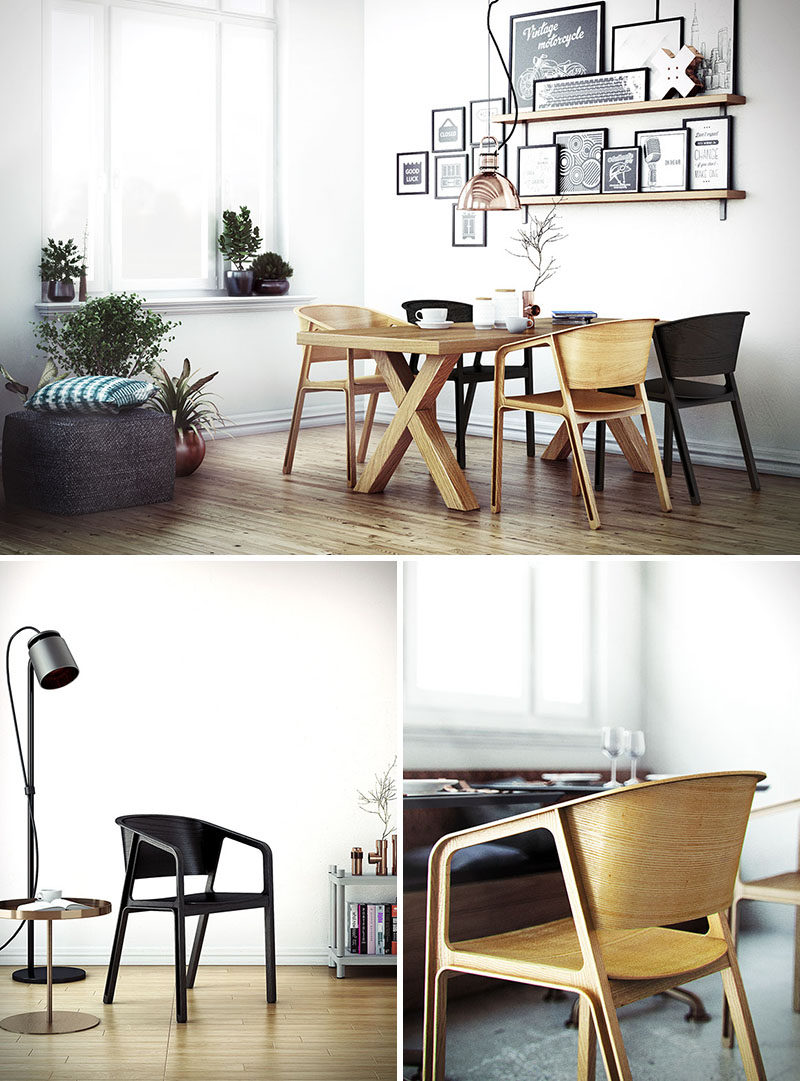 furniture ideas - 14 modern wood chairs for your dining room