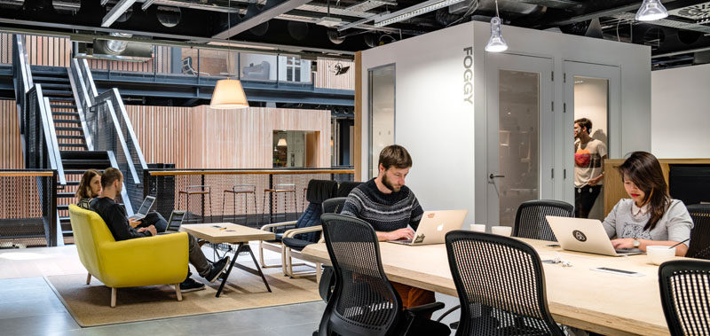 30 Pictures Of Airbnb's Spacious Dublin Headquarters