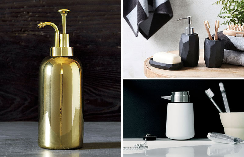 Bathroom Decor Ideas- Sophisticated Soap Dispensers