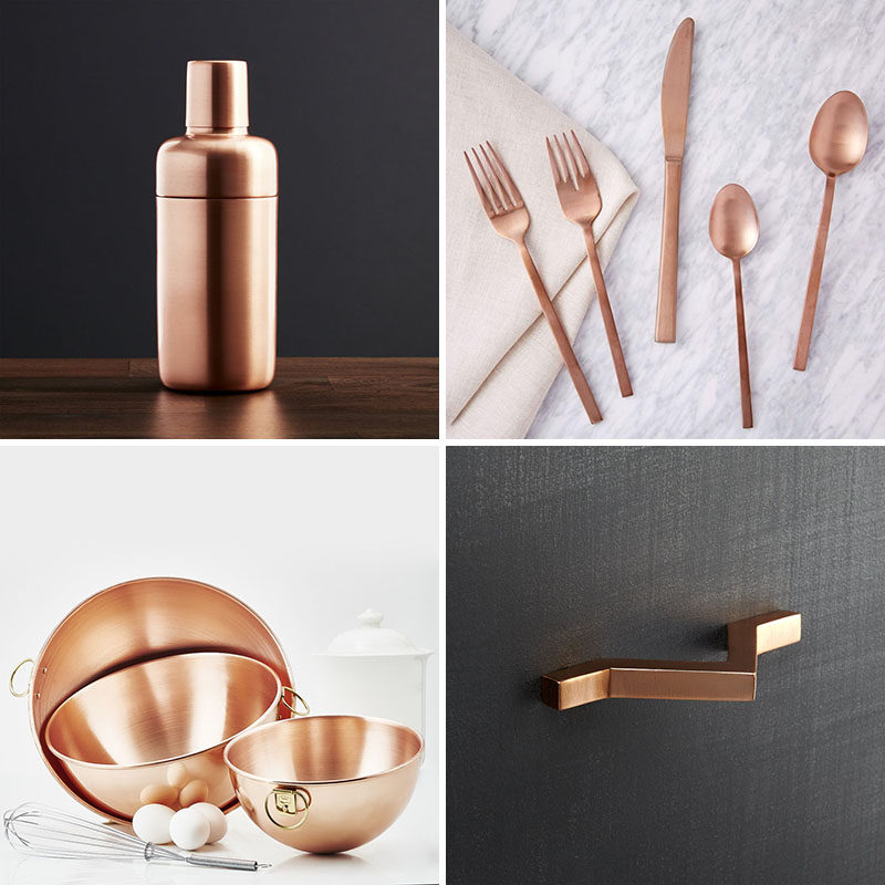 Kitchen Decor Ideas - 12 Ways To Add Copper To Your Kitchen