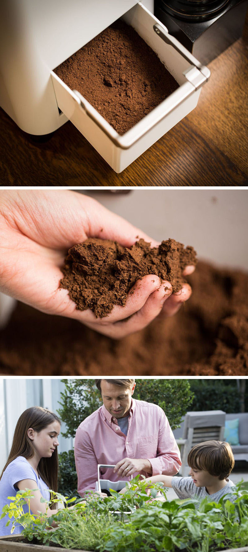This easy indoor compost system turns food scraps into fertilizer in 24 hours