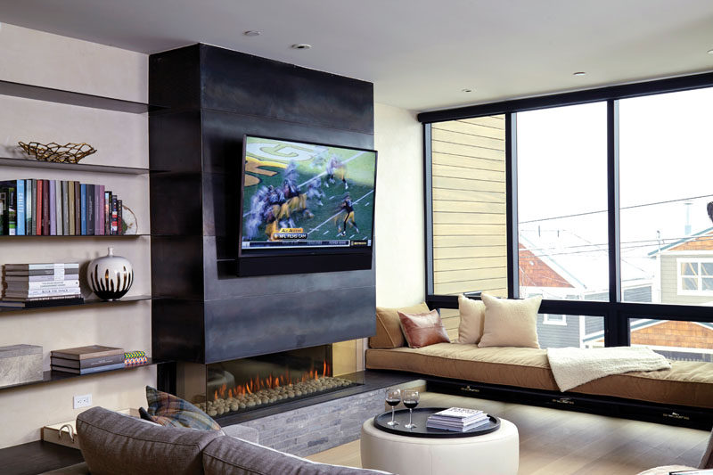 Opening up fireplace design possibilities with Ortal's Cool Wall Technology