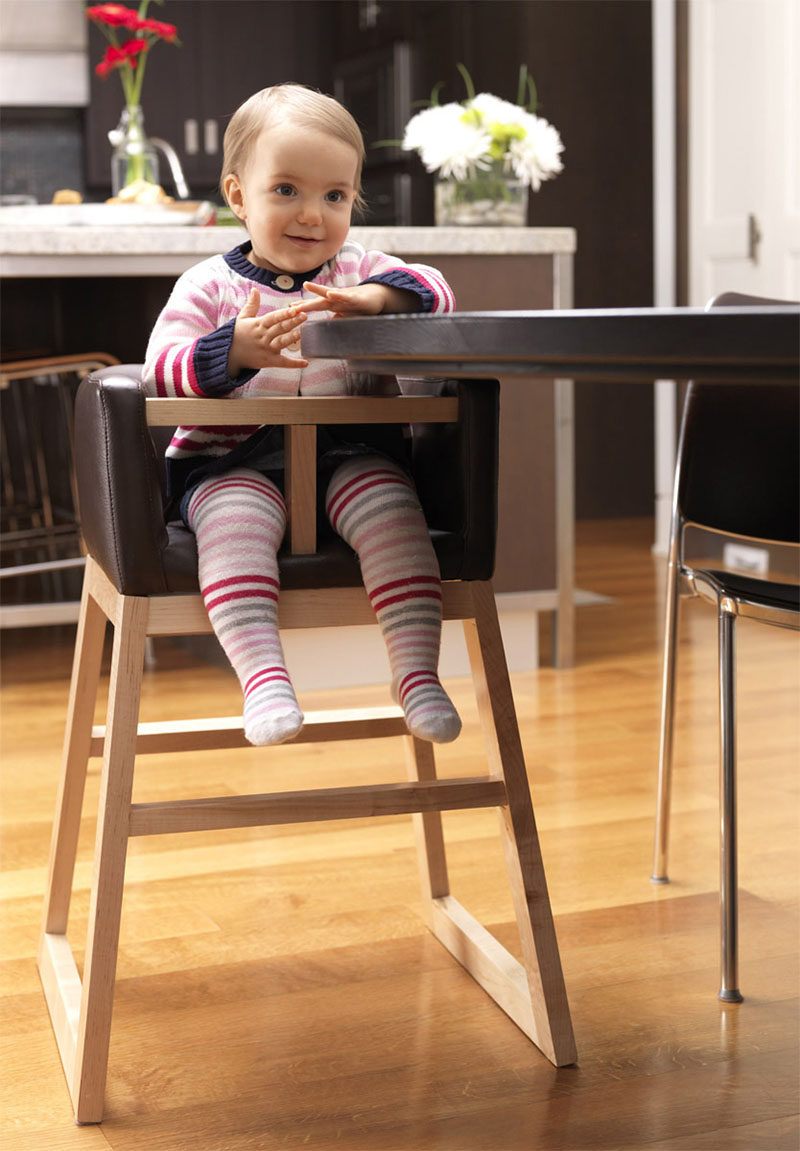 under table high chair