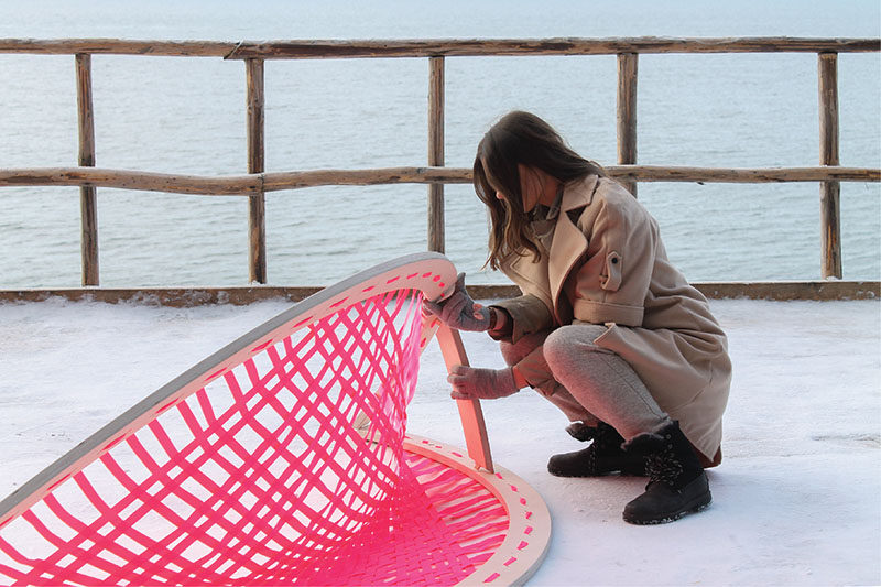 This Fun And Bright Outdoor Hammock Can Also Be A Soccer Goal