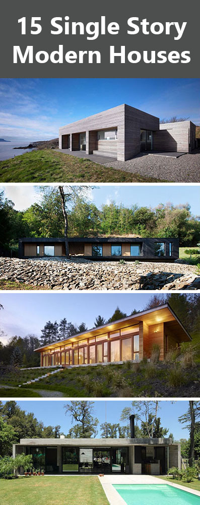 15 Single Story Modern Houses