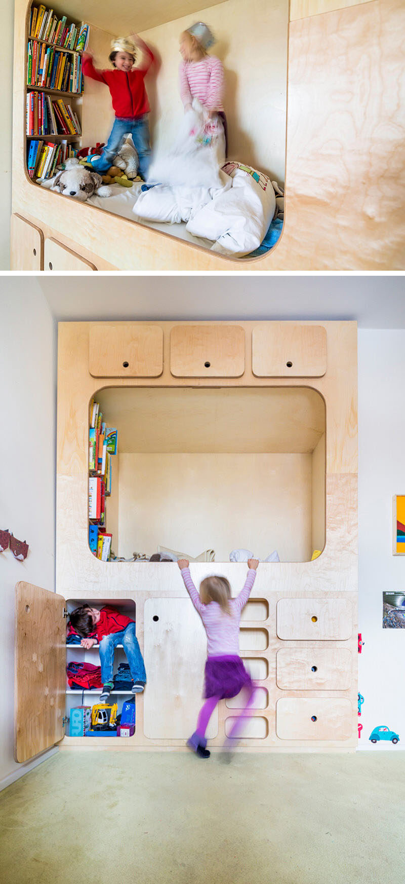 Kids Bedroom Design Ideas - Include A Cubby Or Reading Nook For Them To Play In