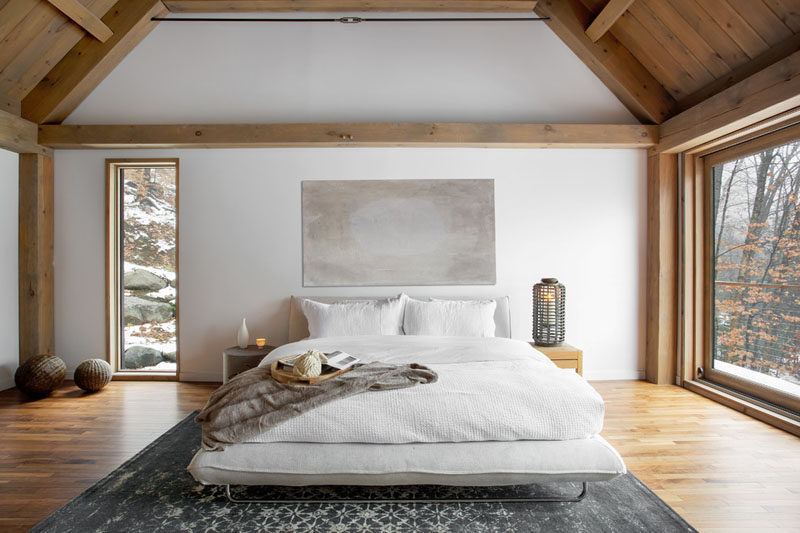 Bedroom Design Ideas - This Cozy Barn-Inspired Bedroom With Ensuite Has A Neutral Color Palette