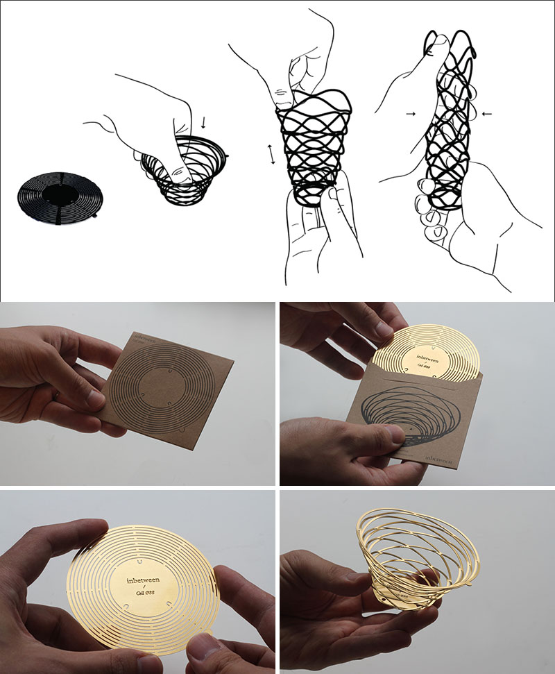 These Metal Candle Holders Start Out As A Brass Disc