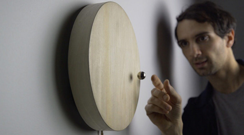 FLYTE, the Swedish design company specializing in levitating products, has a new project in the works called STORY, a modern wood clock that makes the passage of time seem like more than just ticks coming from a clock.