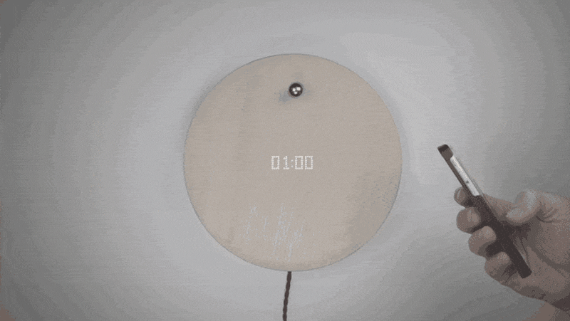 FLYTE, the Swedish design company specializing in levitating products, has a new project in the works called STORY, a modern wood clock that makes the passage of time seem like more than just ticks coming from a clock.