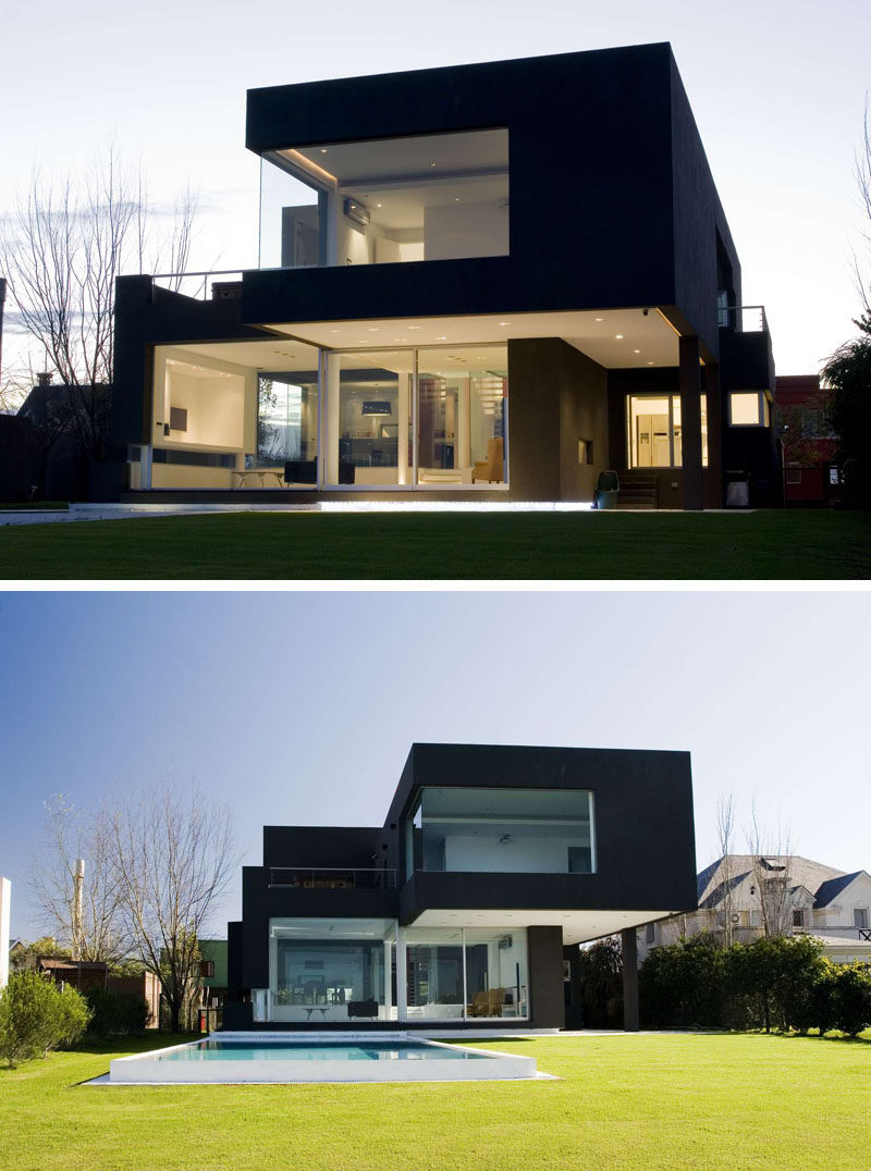 House Exterior Colors - 14 Modern Black Houses From Around ...