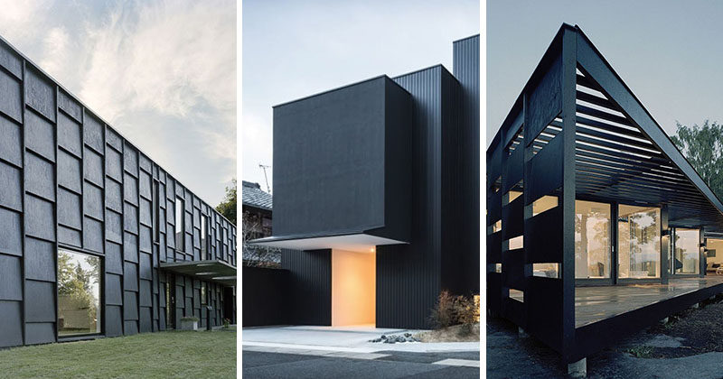 House Exterior Colors – 14 Modern Black Houses From Around The World