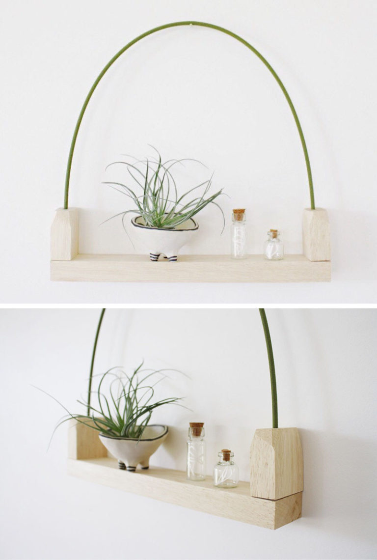 These Small Shelves Hang On Your Wall Just Like A Piece Of Art