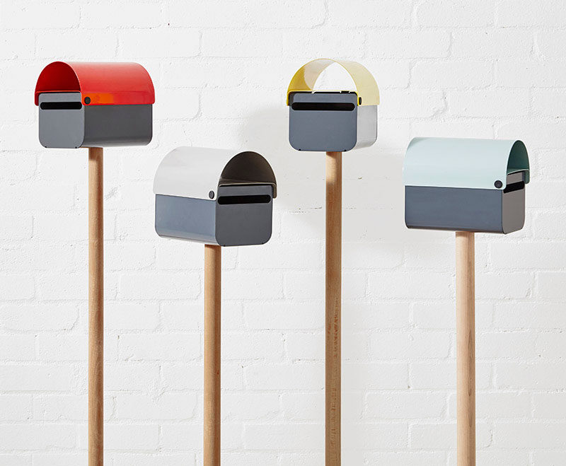 TomTom The Friendly Letterbox, is a modern mailbox that provides a bright, secure place to receive mail and makes your home feel a little more inviting.
