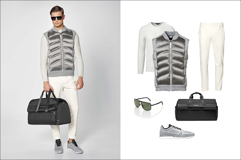 Grey Crew-neck Sweater with Grey Sweatpants Outfits For Men (17 ideas &  outfits)