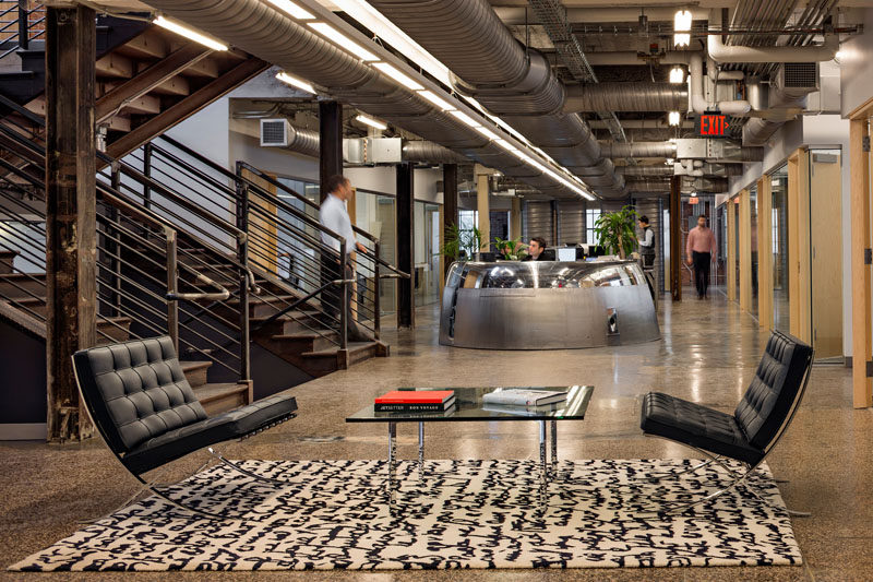 This Office For A Travel Company Has An Airplane Fuselage-shaped Conference Room