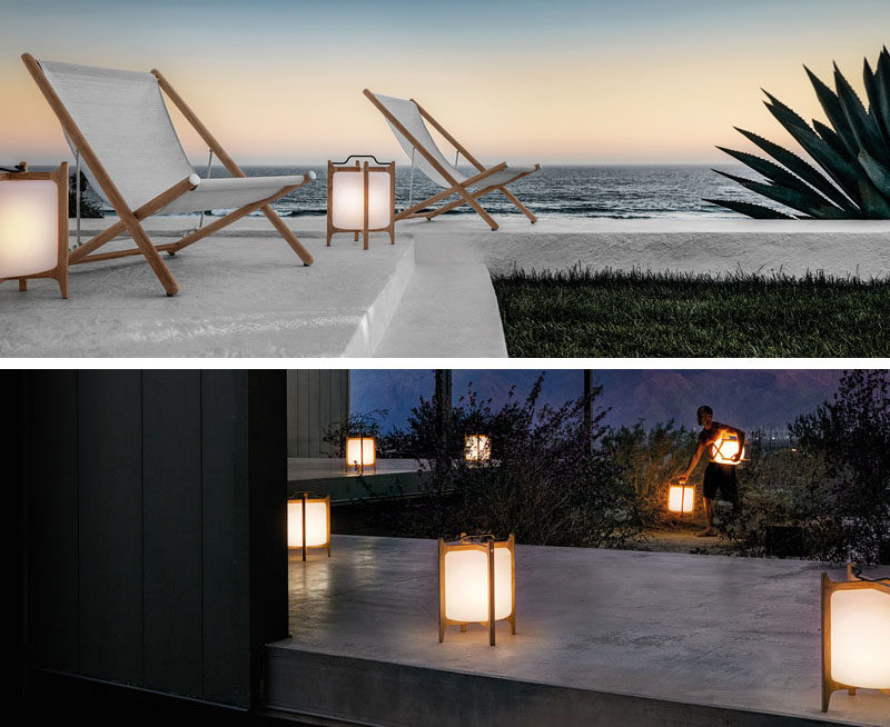 8 Outdoor Lighting Ideas To Inspire Your Spring Backyard Makeover / Lanterns - Using lanterns as a source of outdoor lighting is great because they're easy to move, they set the mood, and they come in a wide range of styles. 