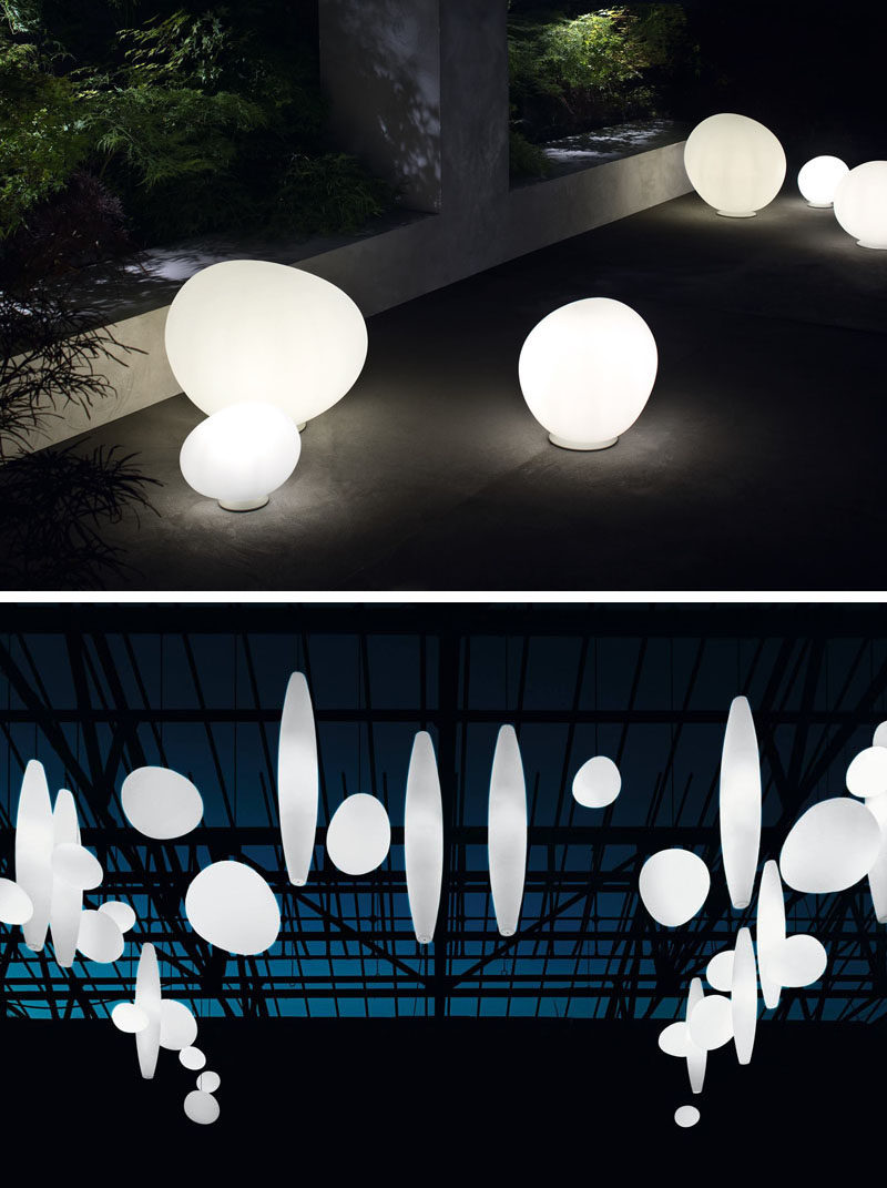 8 Outdoor Lighting Ideas To Inspire Your Spring Backyard Makeover / Create an ethereal look by using spheres and orbs throughout your backyard, garden, or on your patio. You can hang them individually or cluster them in groups on the ground to set a mystical vibe and create a perfect little oasis.