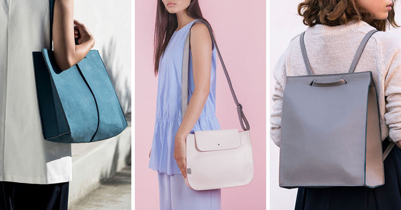 Women's Fashion Ideas - The M.R.K.T.'s Spring 2017 Collection Featuring Minimalist Handbags, Backpacks And Totes