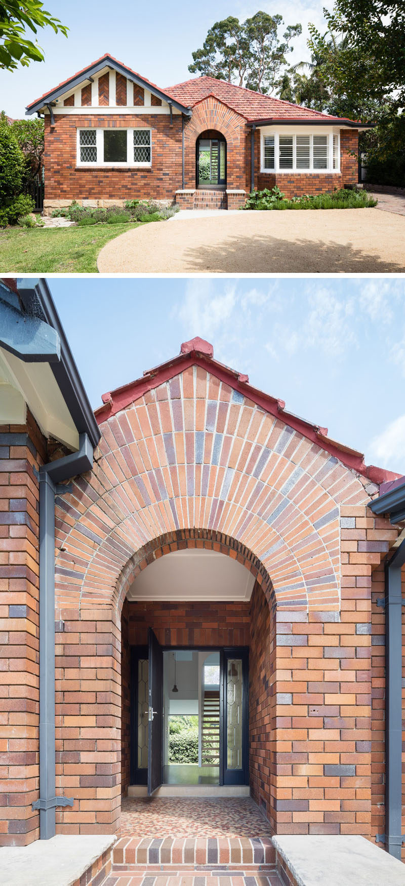 In a suburb in Sydney, Australia, TRIBE STUDIO gave a 1930s original brick bungalow a modern upgrade and extension to better suit the needs of the family living there.