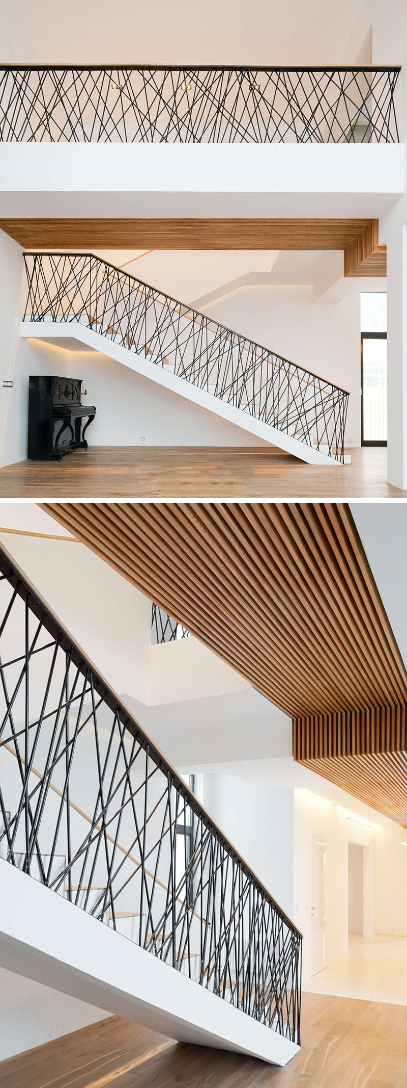 11 Creative Stair Railings That Are A Focal Point In These Modern Houses