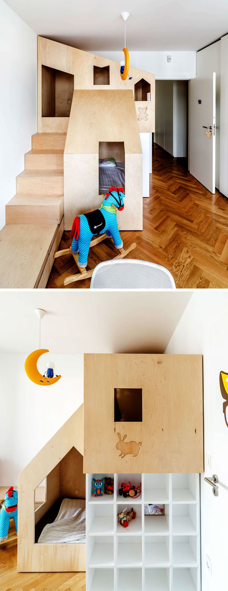 plywood kids bed