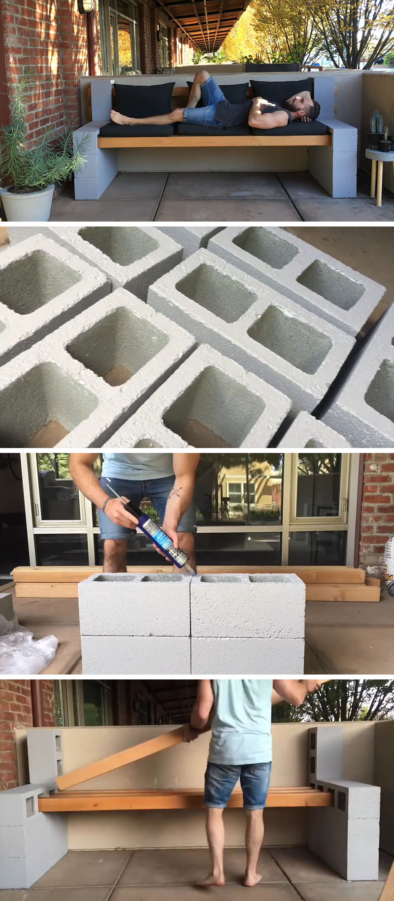 Make Your Own Inexpensive Outdoor Furniture With This DIY Concrete ...