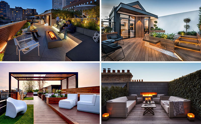 To inspire your own modern rooftop deck transformation, here are 10 examples of rooftop spaces that are always ready for outdoor entertaining.