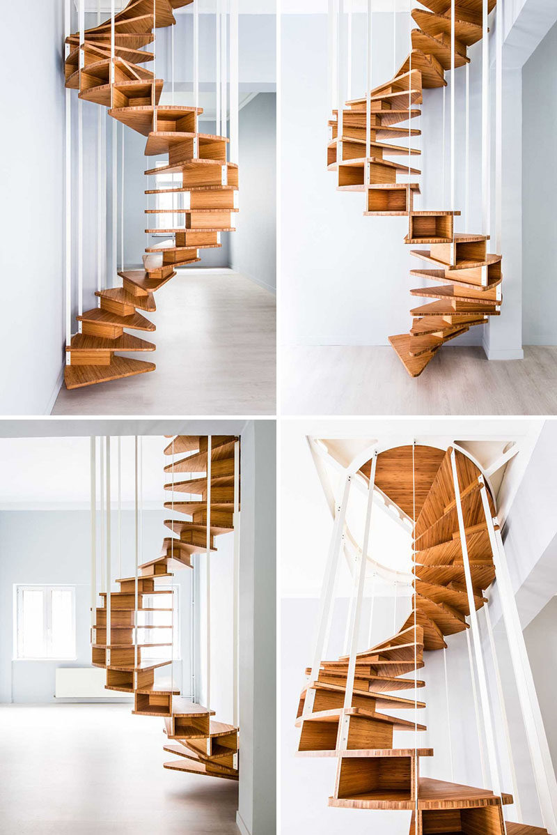 Modern Spiral Staircases (Indoor & Outdoor)