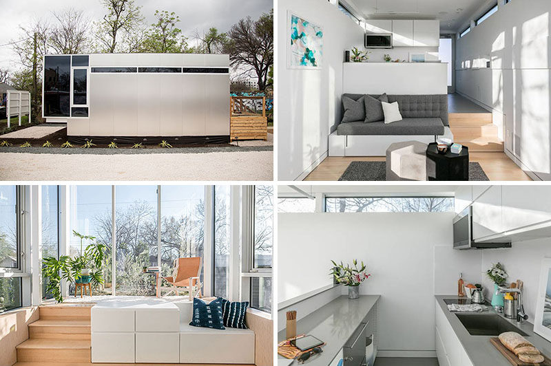 Jeff Wilson has created Kasita, a modern tiny house that measures in at just 352 square feet and can be used as a guest house, office or a studio. #TinyHouse #TinyHome #Architecture #SmallLiving #ModernTinyHouse #SmallHouse