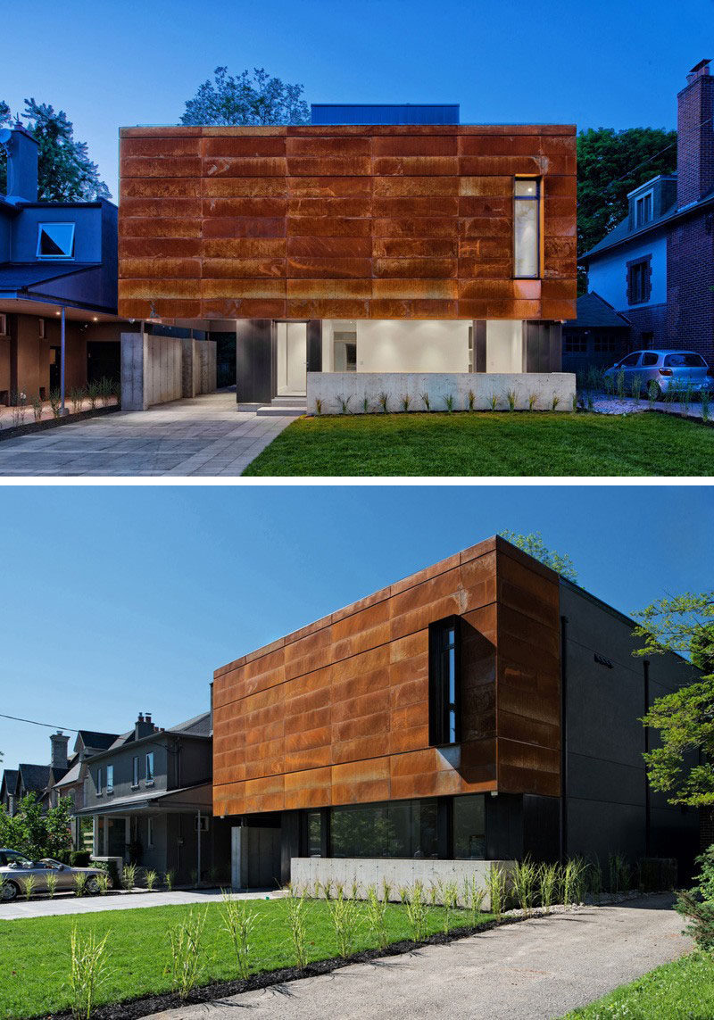 13 Modern Houses That Have Weathering Steel Exteriors 13 Modern Houses That Have Weathering Steel Exteriors