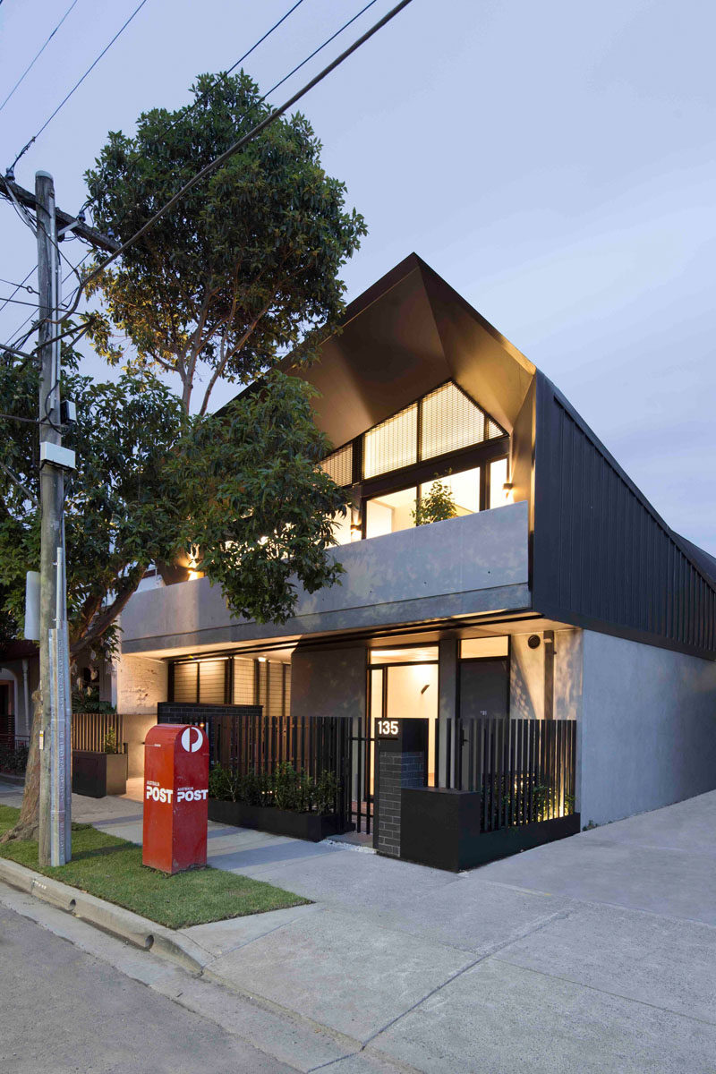 Architecture firm MUSK Studio have recently completed the Coppin Street Apartments in Melbourne, Australia, that's home to six modern apartments.