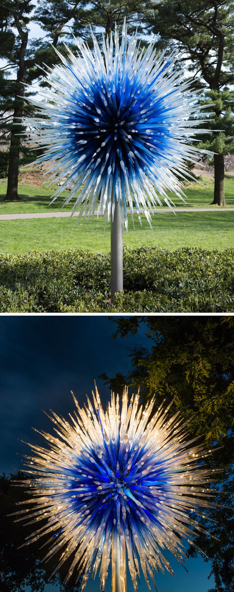 This spring, the New York Botanical Garden has a new exhibition called CHIHULY, that will showcase artist Dale Chihuly's innovative glass sculptures.