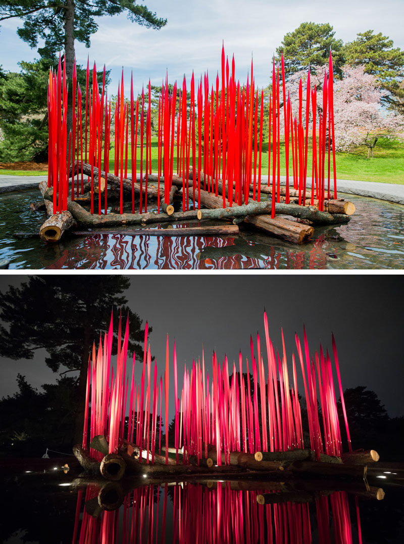 This spring, the New York Botanical Garden has a new exhibition called CHIHULY, that will showcase artist Dale Chihuly's innovative glass sculptures.