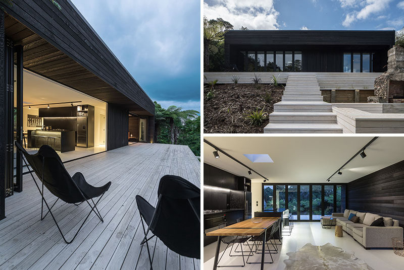 Evelyn McNamara Architecture have designed this 818 square foot (76sqm) holiday house as a spec house that can be easily replicated on any site in New Zealand (subject to local rules).