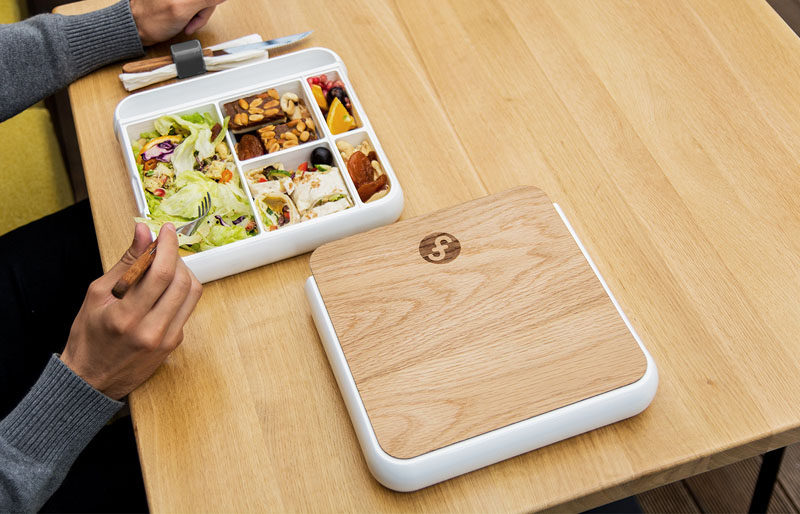 This Modern Lunchbox Design Helps With Healthy Eating