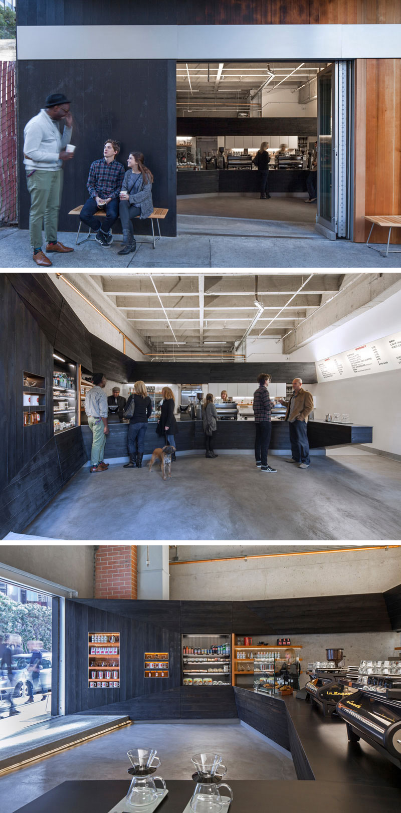 jones | haydu designed the Coffee Bar, a cafe in the Financial District of San Francisco with a modern, unique vibe that brought life into a space that had been empty for over twenty years.