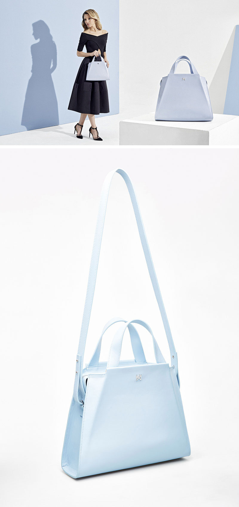 Every girl needs an everyday bag, and the Silhouette Handbag by AGNESKOVACS, with its simple form, allows it to blend seamlessly with any outfit.