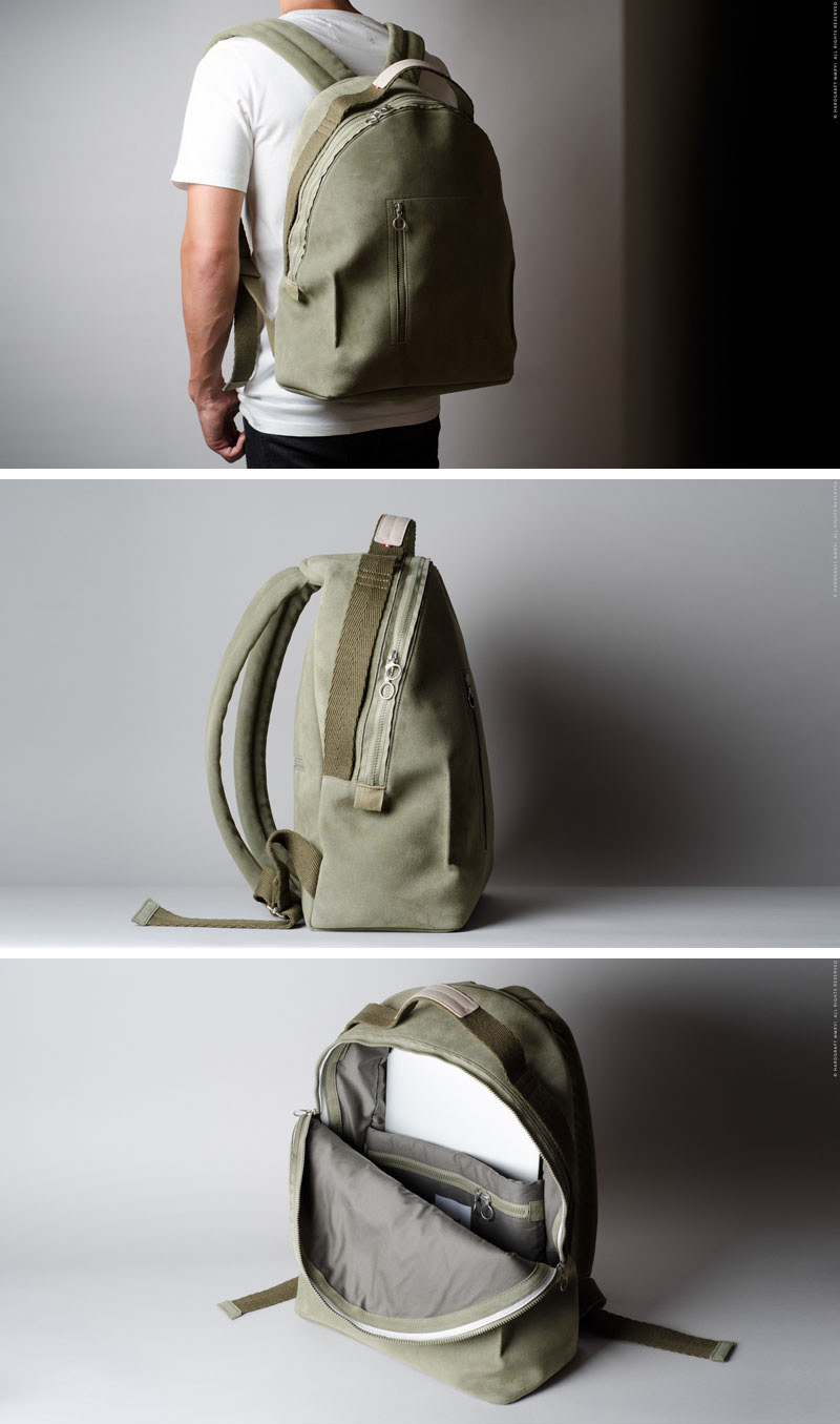  Designed to be simple and long lasting, this backpack has a modern design and enables heavy packers to fit all their things inside comfortably.